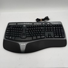  E3 Microsoft 4000 V1.0 KU-0462 1048 Natural Ergonomic Keyboard VGC condition