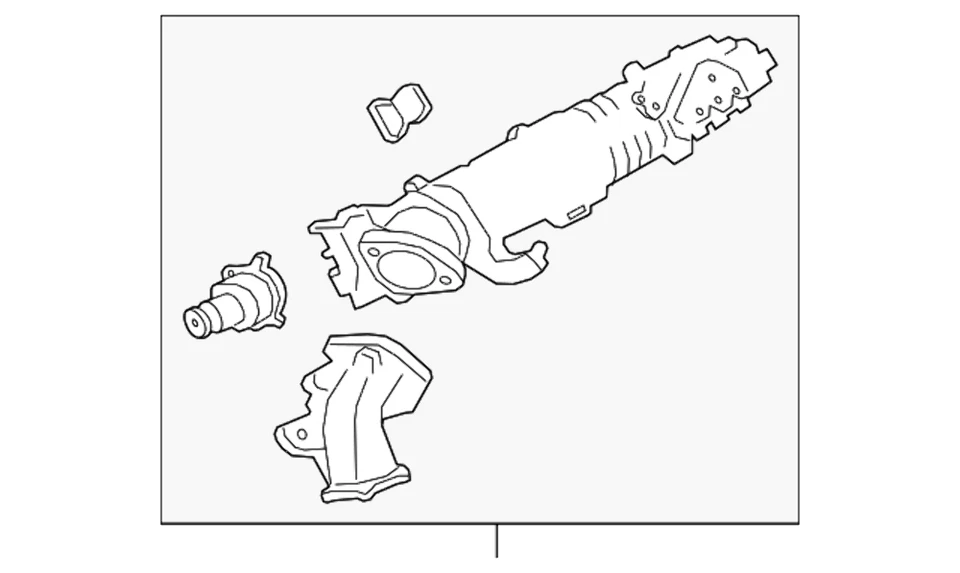 Genuine BMW X5 Engine Intake Manifold Assembly Flap (2014-2018) OE 11618514731 - Image 2 of 4