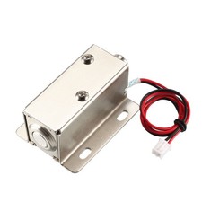 DC 12V 0.3A 9.3mm Electromagnetic Solenoid Lock Assembly for Electirc Door Lock