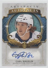 2020-21 Upper Deck Artifacts Auto Facts Carl Hagelin #A-CH Auto