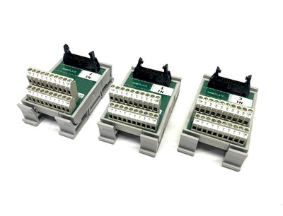 Allen Bradley 1492-IFM20FN Ser. C. 20 Pin Connection Interface LOT OF 3