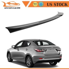 Fit For 2019-2021 Toyota Yaris Scion Ia Sedan Abs Black Rear Trunk Spoiler Wing