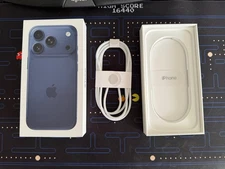 Apple A3256 iPhone 17 Pro Deep Blue 256GB - Empty Box ONLY