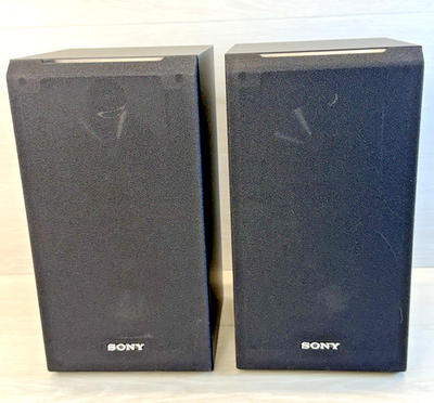 Sony SS-CS5 Bookshelf Speakers 100W RMS Wired Black 3-Way