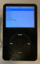 Apple iPod Classic 5th Generation Black 30 GB MA146LL for sale