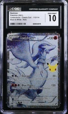 CGC 10 Reshiram 113/114 Celebrations Classic Collection Pokemon 2021