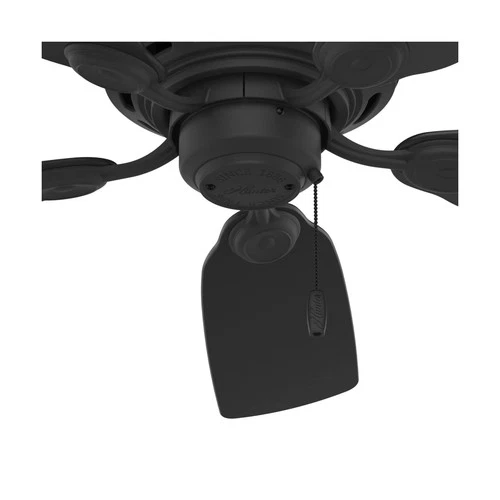 Hunter 42 inch Indoor Ceiling Fan No Light - Black Ceiling Fan without Light,... - Picture 7 of 12