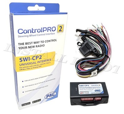 PAC SWI-CP2 Universal Analog/CAN-Bus Steering Wheel Control Interface SWC SWICP2