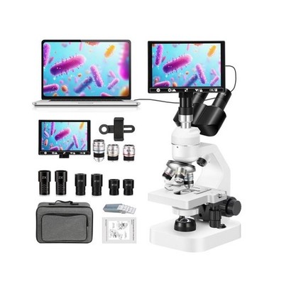 2000X Biological microscope, double-layer mechanical platform specially designed