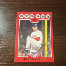 Topps 2008 Opening Day  Josh Beckett Boston Red Sox Baseball Card #40