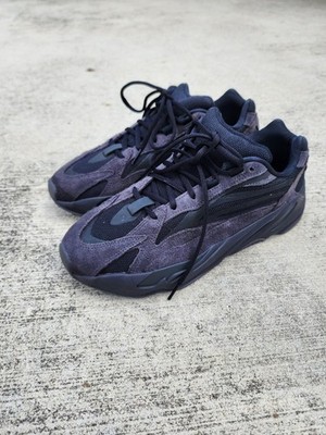 adidas Yeezy Boost 700 V2 Vanta 2019 FU6684 Black Suede Sneaker