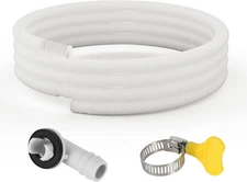Air Conditioner Drain Hose Kit 13.2ft Flexible Plastic Tubing AC Condensate