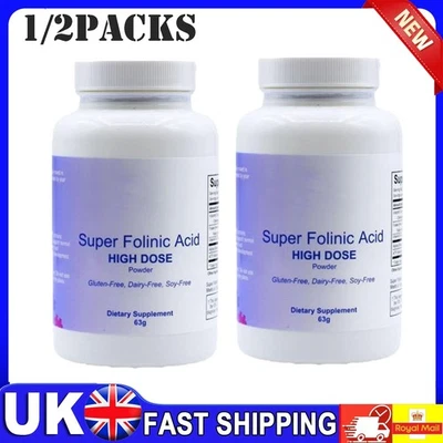 2PACKS Spectrum Awakening Super Folinic Acid High Dose Powder UK-2025