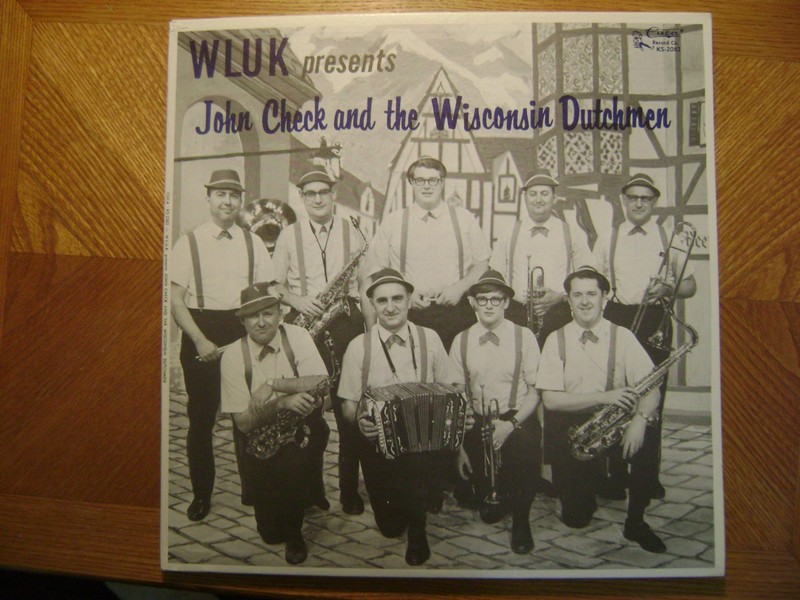 CUCA LP RECORD /JOHN CHECK DUTCHMAN / WLUK PRESENTS / KS-2082 STEREO / NR MINT 