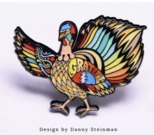 Danny Steinman Grateful Dead Gobbler Pin Set At least 2 Pins! Blind Bag Sold Out