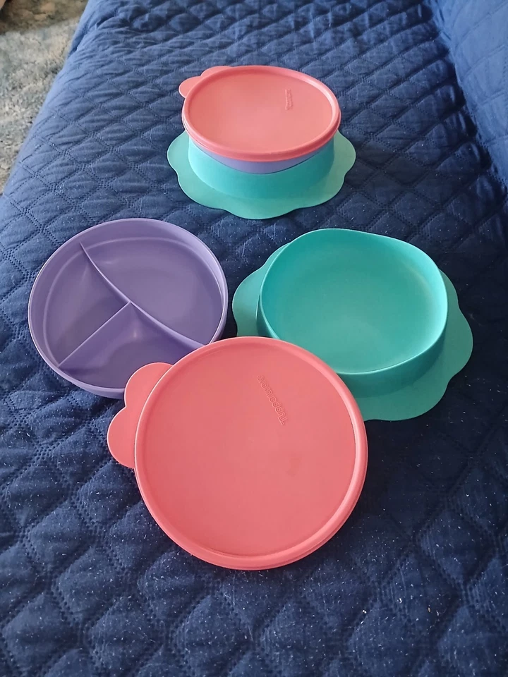 Juego de alimentación 2 Ea Tupperware TupperKids - Foto 4 de 4