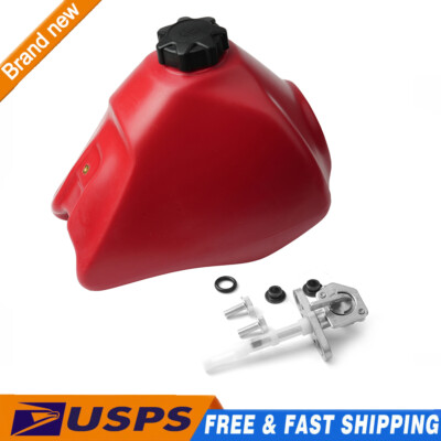 Plastic Fuel Tank Gas Cap for Honda 1997-00 XR 70 1988-00 XR 80 XR 100 Red New