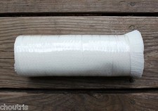 8" Crimped Nylon Hair 0.006" ~12oz Great 4 Rigging Lures - Milky White