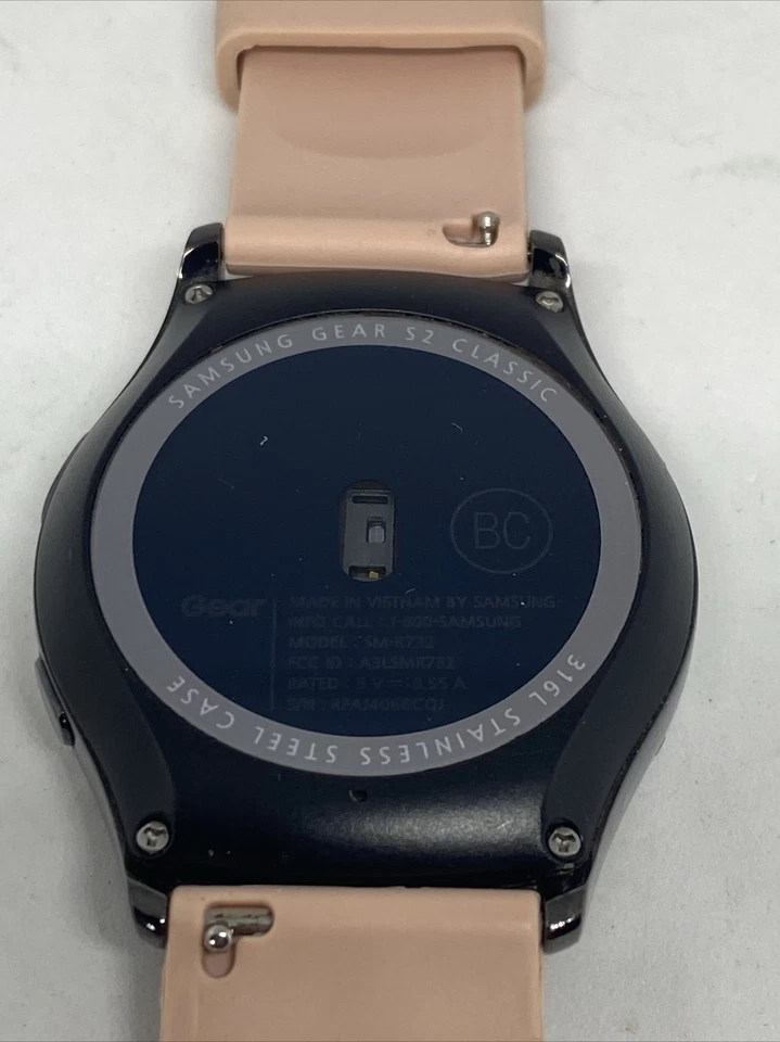 WORKING Samsung Gear S2 - SM-R732 - Black Smart Watch - Nice! - Image 2 of 4