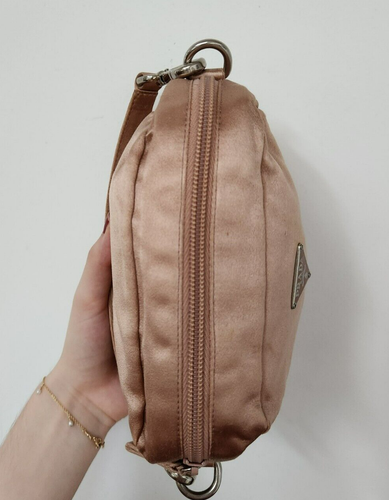 Preloved Prada Mini Satin Top Handle Bag- with Detachable Strap - Picture 11 of 16