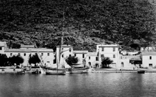 Italy Tuscany Capraia Island View Of The Coast 1947 OLD PHOTO