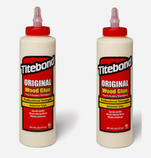 2 Titebond Original WOOD GLUE 1 Pt Translucent Strong Fast Set Sandable 5064 NEW
