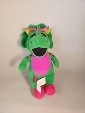 FISHER PRICE BARNEY'S BABY BOP PLUSH STUFFED ANIMAL CIRCA 2017 8"