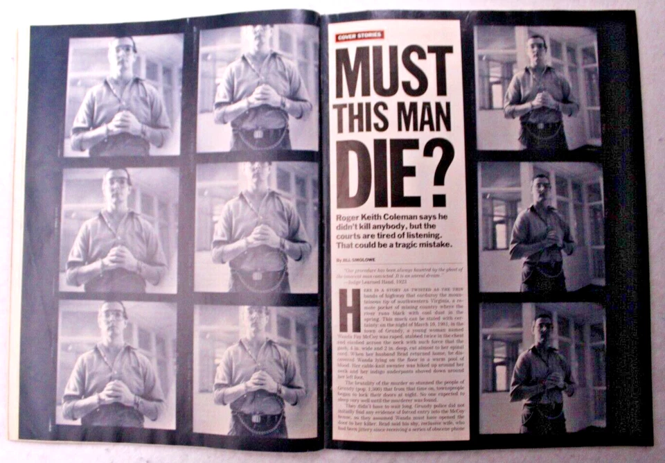 TIME MAGAZINE May 18 1992 Roger Keith Coleman 1992 election Los Angeles riots Foto 3 de 4