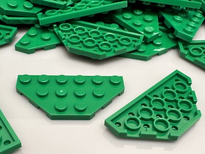 LEGO Keilplatte 3x6 mit 45o Ecken 2419 aus Landschaft Ressource 9650, 15 Stück
