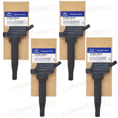 4X OEM Ignition Coil for Hyundai Sonata Elantra Kia Forte 2.0L HYBRID 273002E601