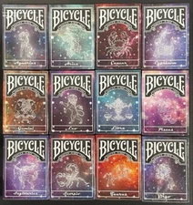 Bicycle Constellation V2 Zodiac playing cards (12 decks)