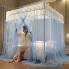 Great Mosquito Net Only Netting For Bed Sand Net Top Lace Canopy Full Queen King
