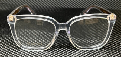 GUCCI GG1319O 003 Crystal Women's 53 mm Medium Eyeglasses | eBay