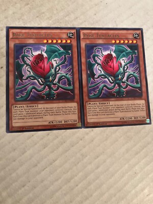 yugioh rose tentacles deck Complete Custom for Yu-Gi-Oh! 5D's YuGiOh Rose Tentacles LDS2-EN095 1st