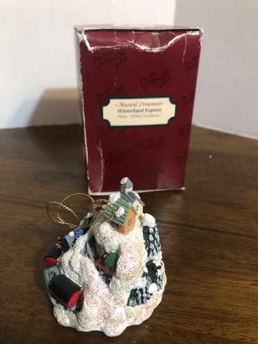 San Francisco Music Box Co Winterland Express Musical Ornament - Afbeelding 2 van 7