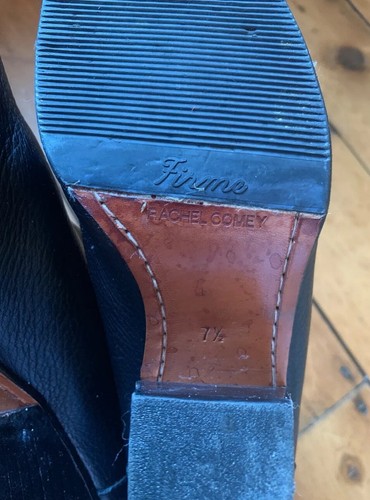 Rachel Comey Mars Pebbled Leather Mule Slip On Ankle Bootie Black 7.5 - Picture 5 of 5