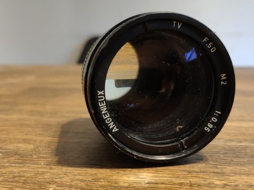Angenieux Type M2 50Mm F/0.95 TV Rare Lens Camera To Repair Or Parts - Picture 4 of 24
