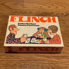 Vintage FLINCH The Famous Card Game PARKER BROTHERS Salem Mass USA 1963 Complete