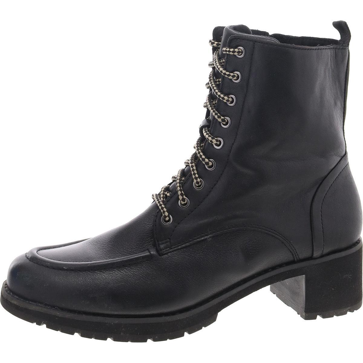 Женские ботинки Munro Rivers Black Combat на шнуровке 8.5 Medium (B,M) BHFO 9690