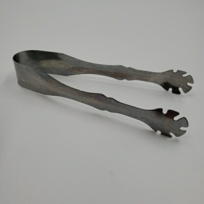 Mr Bartender Ice Tongs Sugar Tongs Stainless Steel Bar Tool Vintage Made in USA