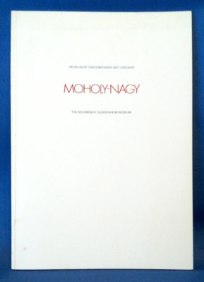 Laszlo Moholy-Nagy, 1895-1946. Solomon Guggenheim Museum. 1969. illustrierte kunst