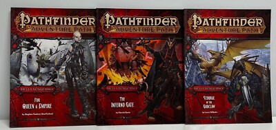 Pathfinder Adventure Path: Hell's Vengeance Part 3 & 5 Paizo 3.5e
