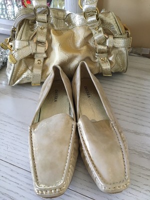 Destra Spain Women s Loafers Gold Size 8