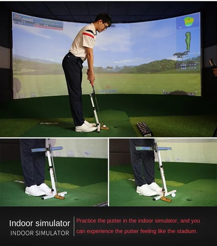 Golf Putting Trainer Teaching Equipment Putting Trainer Posture Corrector New - Picture 12 of 13