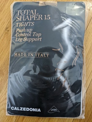 Calzedonia Total Shaper 15 Push-up Control Top Leg Support ELISIR Tights  (3/M) | eBay