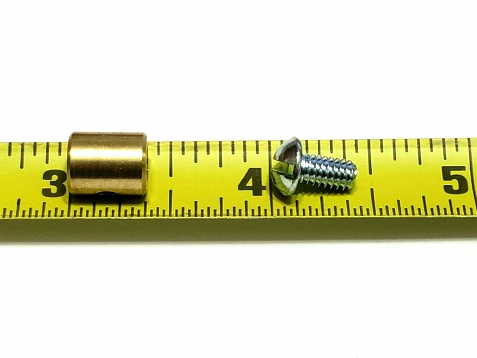 Cable de control de maletero Ford capó carburador estrangulador acelerador tope abrazadera 3/32" RN Foto 3 de 4