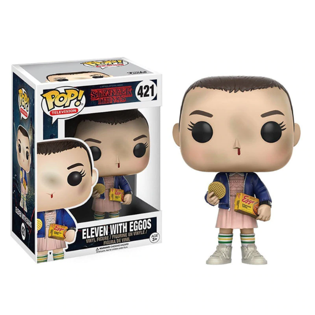 funko pop stranger things eleven and demogorgon
