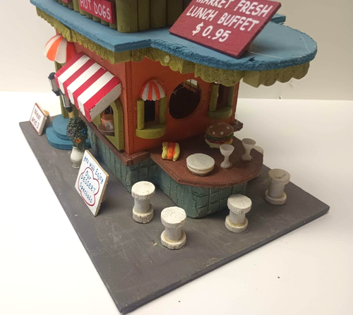 NUEVO COMEDERO DE MADERA PARA PÁJAROS COUNTRY DINER 10X9X6,5 - Imagen 4 de 16