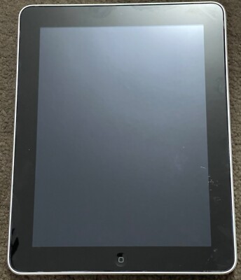 Apple iPad 1st Gen. 16GB, Wi-Fi, 9.7in - Silver **DEAD BATTERY