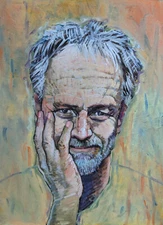 "Seth" an original oil painting on illustration board